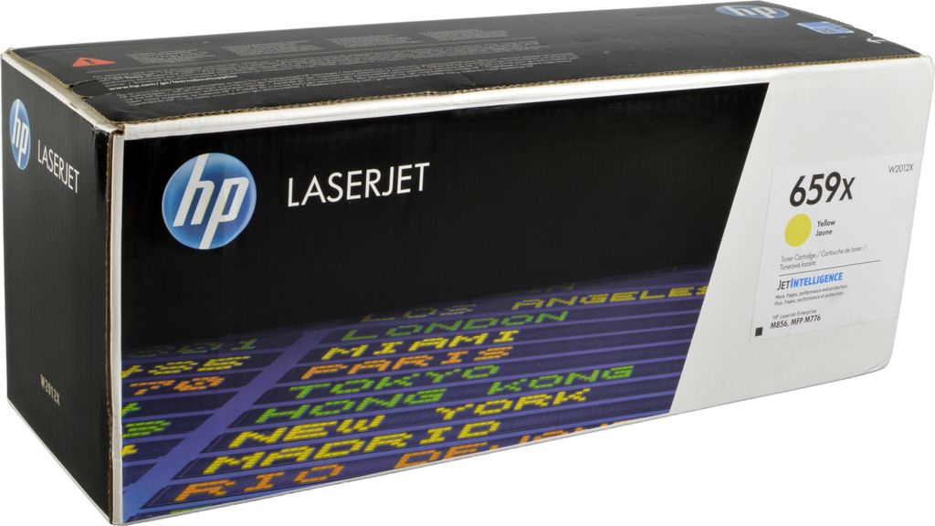 HP LaserJet 659X Gelb Original Tonerkartusche mit hoher Produktbild 