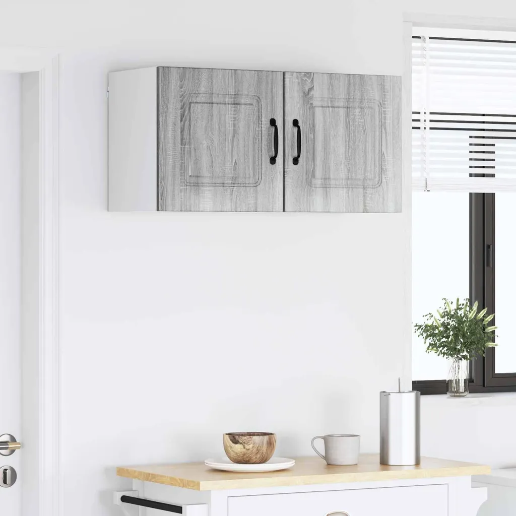 SYFAX™ Mobile da cucina Kalmar 2 pcs Grigio Sonoma 40 x 31 x 40 cm - 4