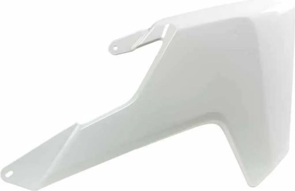 Spoiler radiateur pour rénover votre Husqvarna 2017 blanc RACETECH
