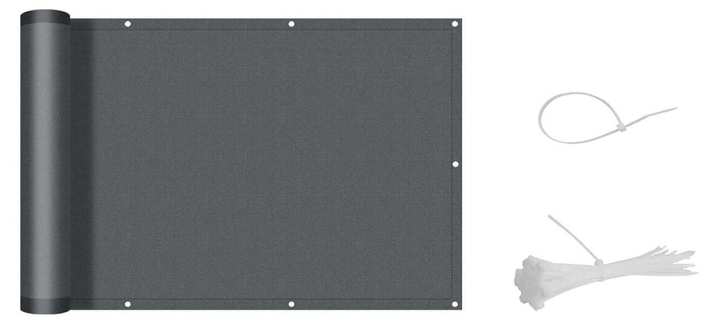 Zástěna na balkon 90 x 300 cm, UV ochrana, větru a Obrázek produktu 