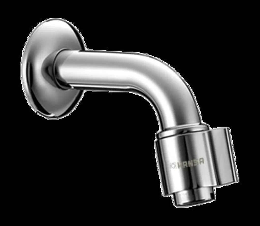 Hansa Hansanova 00868101 Rubinetto a Muro Lavabo Cromato 106mm