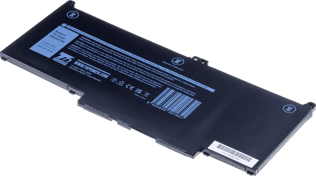 Batteria T6 Power 829MX per Dell Latitude 5300 7300 7400 60Wh 7.6V