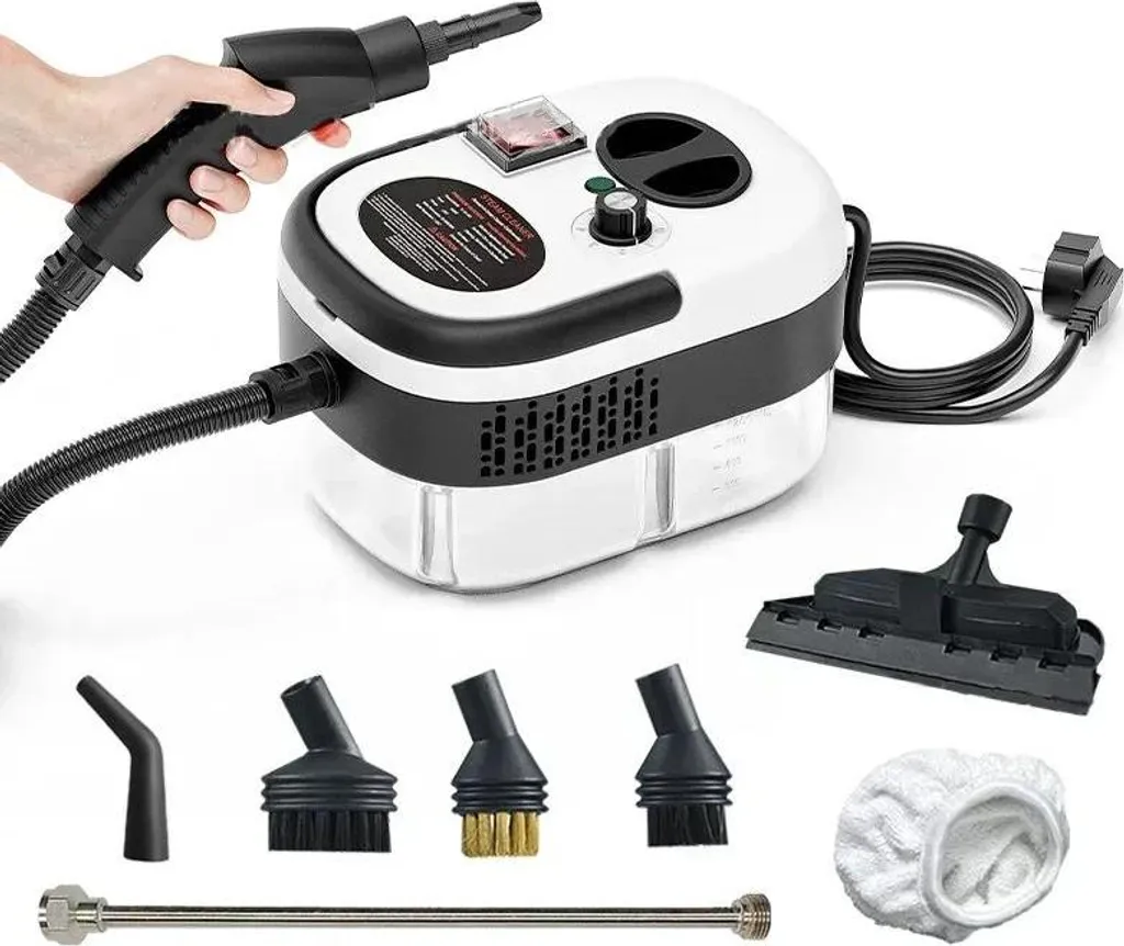 Nettoyeur vapeur haute température 240V avec embouts multifonctions