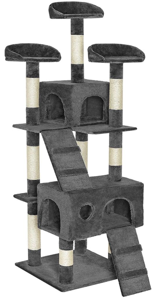 Arbre à chat MOGLI 170 cm - gris Image du produit 