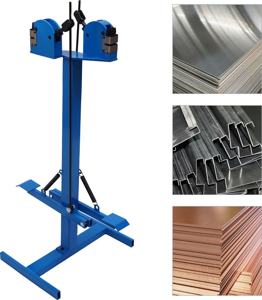 Manuell Stauchgerät SS-18FD Stauch Streckgerät Stauchmaschine Fußpedal Bördel Metallschrumpfer-Bahre Bördelmaschine Werkzeug
