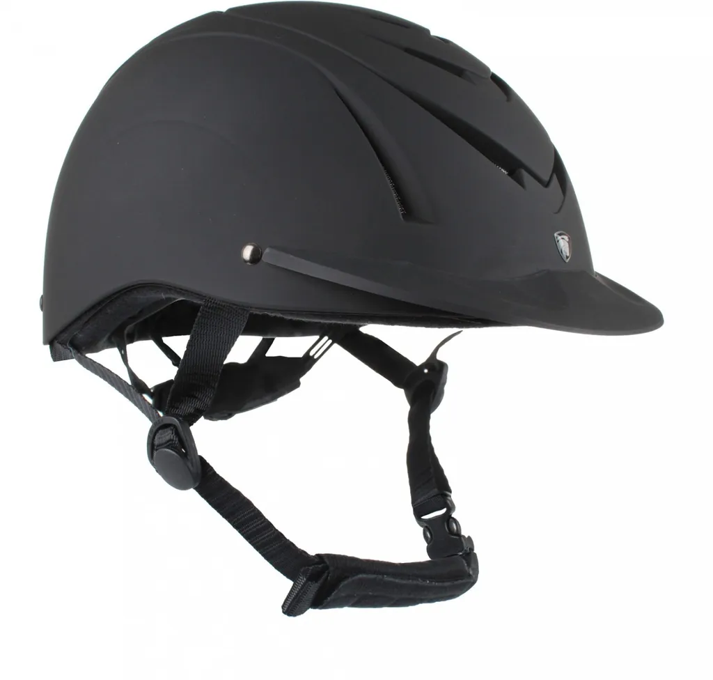 Casque d'équitation Horka Condor noir ajustable : fini les bombes instables