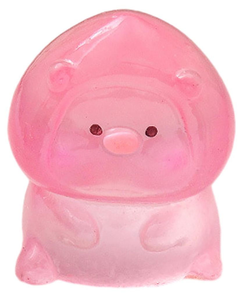 Miniatur-Schweinchenfigur, Mini-Rosa-Schweinchenfigur, Cartoon-Harz-Tier-Kuchenaufsatz für DIY-Feengärten, Mooslandschaften, Terrarien, Topfpflan...