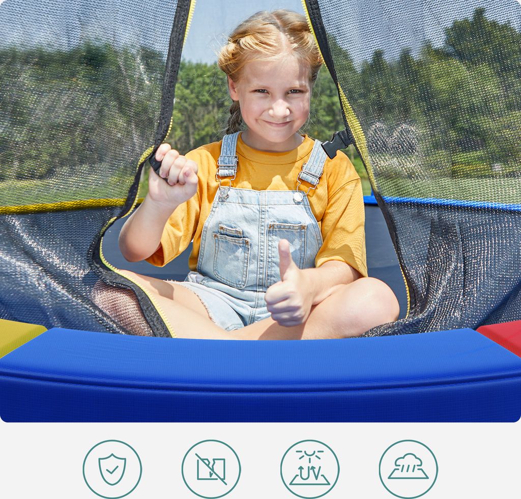 SONGMICS Randabdeckung für Ø 305cm Trampolin 30 cm Breit Produktbild 3