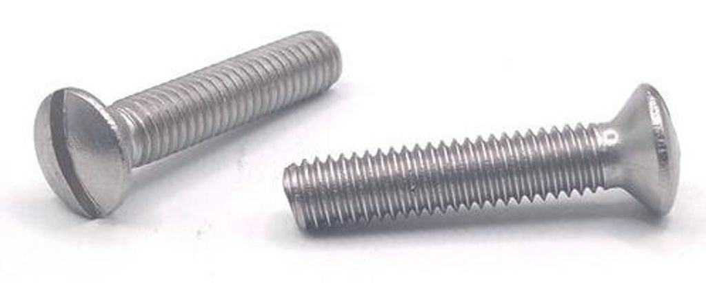 Linsensenkschraube mit Schlitz - DIN 964 / ISO 2010 - Edelstahl A2 V2A (M5 x 10mm - 5 Stk.)