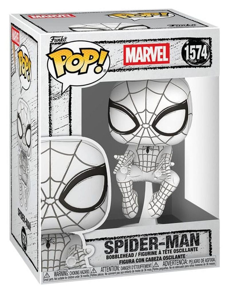 Statuetta Funko POP Marvel 1441 Spider-Man Immagine del prodotto 
