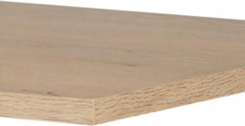Top Bagno RODAN 100,6 cm Rovere Chiaro - Design Impermeabile Sottile