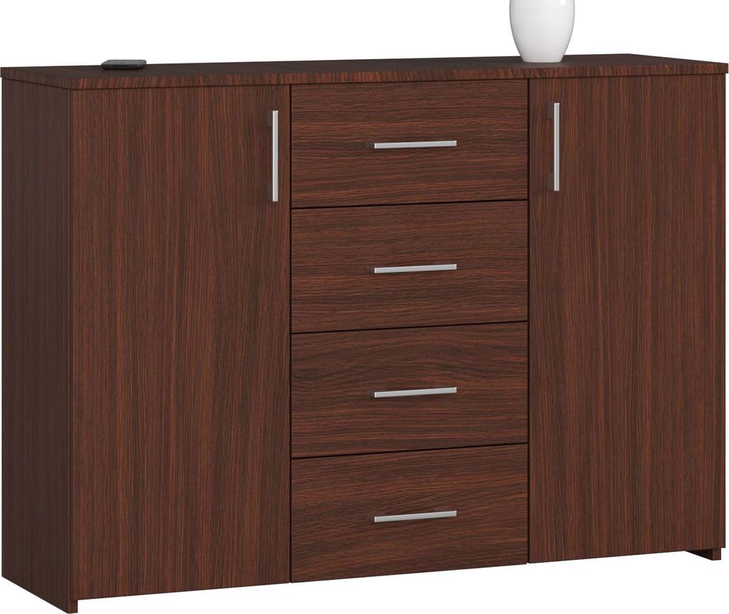 AKORD Furniture Factory OP0LWARVEN004, Wenge, 4 szuf., Zdjęcie produktu 