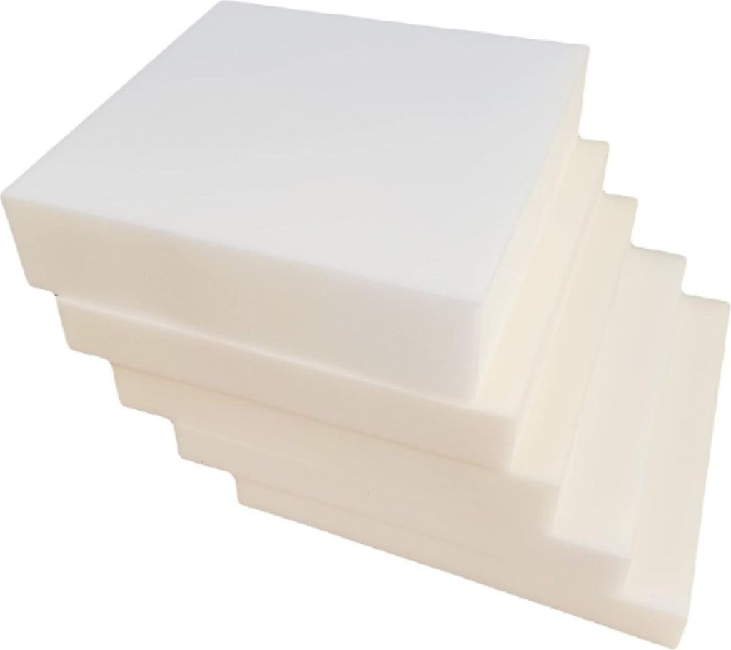 Schaumstoffplatte T25 100x200x9cm - Mittelharter Polsterschaum Für Matratzen & Möbel