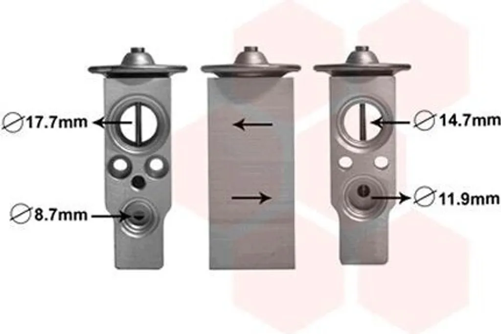 Détendeur de Climatisation 1730-11087 Adaptable pour Modèles VW