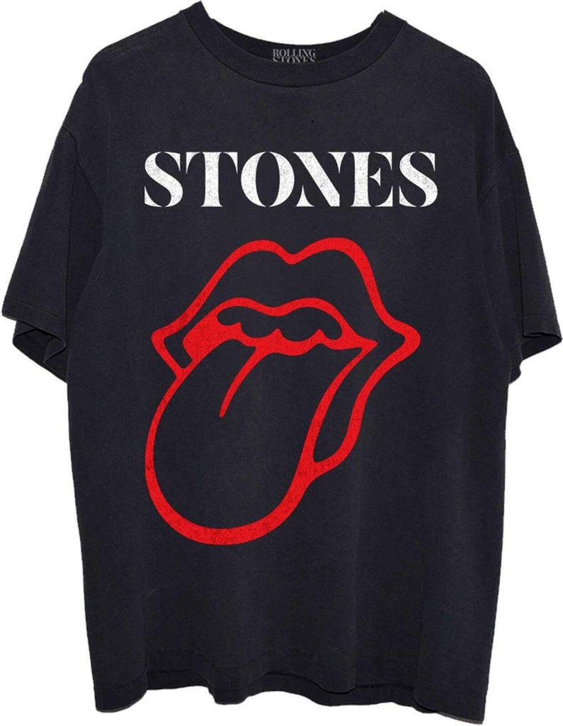 The Rolling Stones - "Sixty" T-Shirt für Herren/Damen Uni RO3653 (L) (Schwarz)