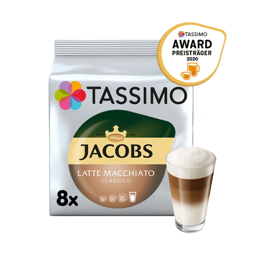 Tassimo Kapseln Jacobs Typ Latte Macchiato Classico | 8 Produktbild 12