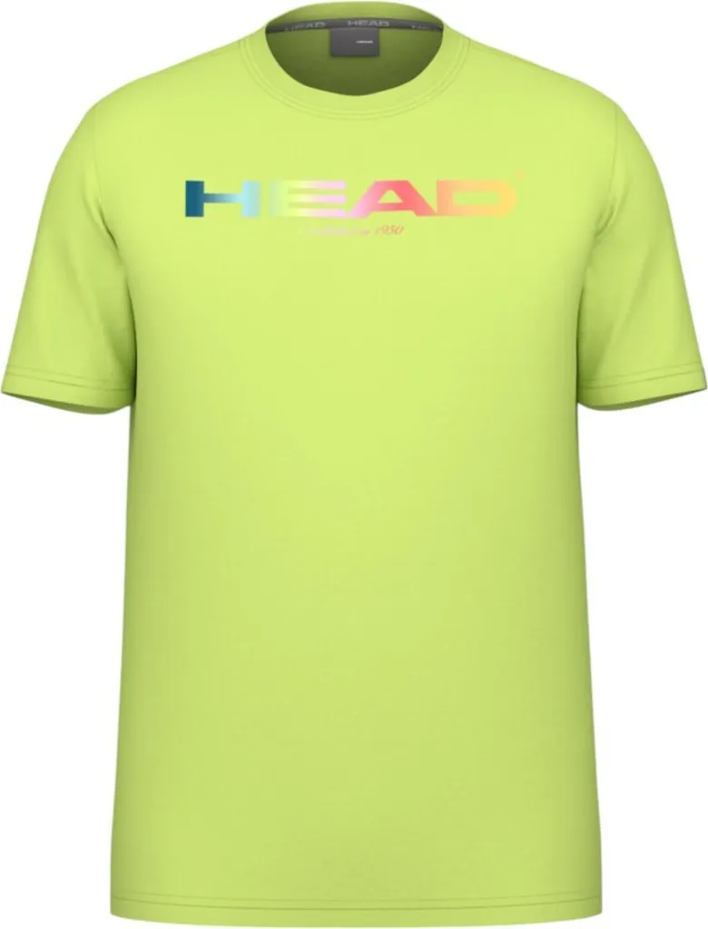T-shirt de Tennis Head Rainbow 811435LL en Tissu Technique Anti-Sueur