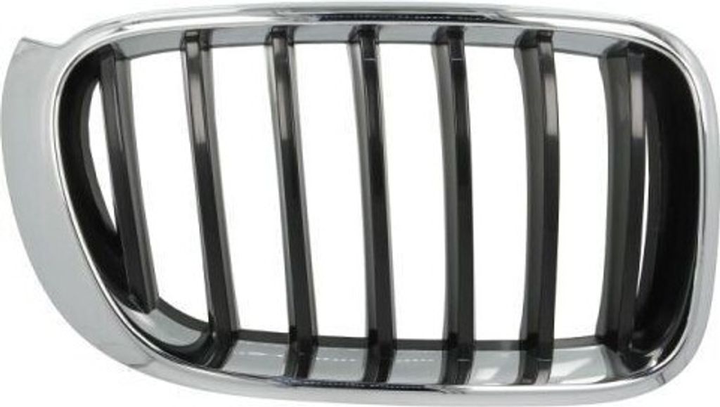 BLIC 6502-07-00939944P Kühlergrill Frontgrill für BMW X3 (F25) X4 (F26) Vorne Rechts Chrom Schwarz