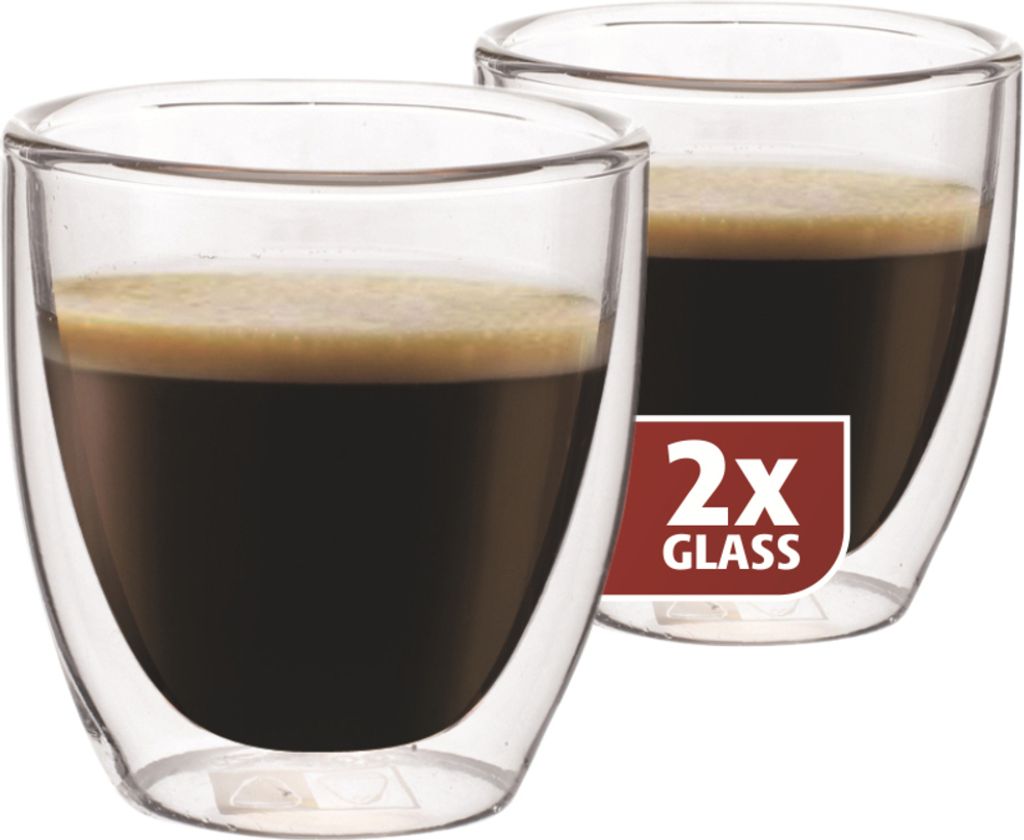 Dvoustěnné sklenice na espresso, sada 2 kusů - Maxxo Obrázek produktu 