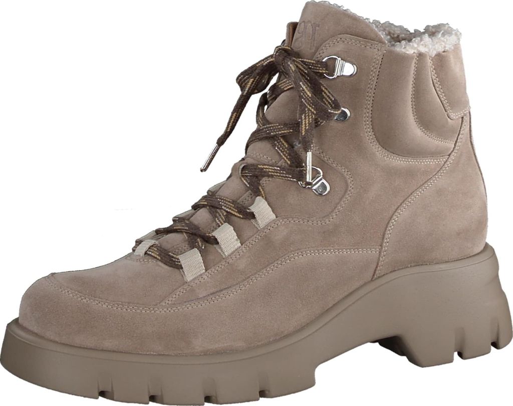 Paul Green Schnürboots Damen 31383833363239 Beige 41 EU
