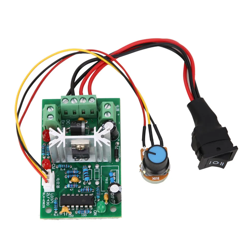 Modulo Regolatore Giri Motore DC PWM 20A - Controllo Coppia Elevata - 3