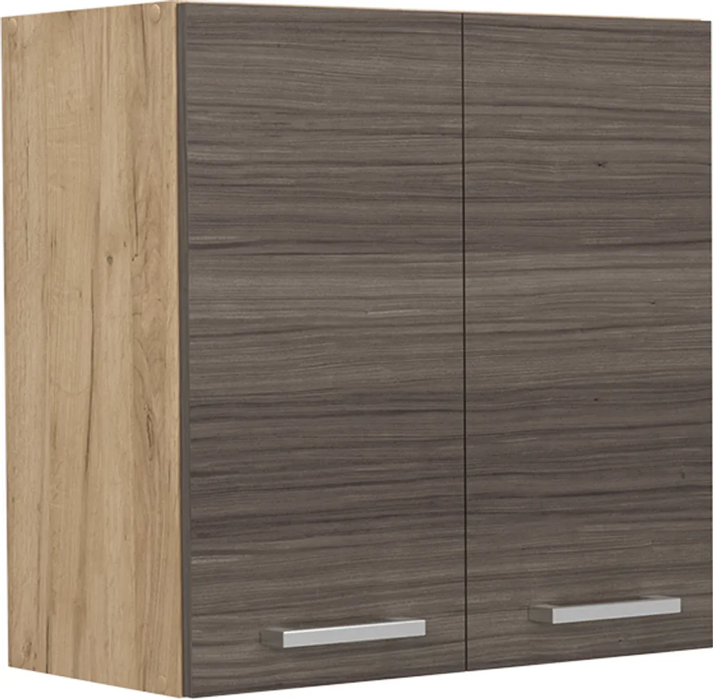 Rangement mural cuisine 60cm Vicco R-Line Gris noble gain de place