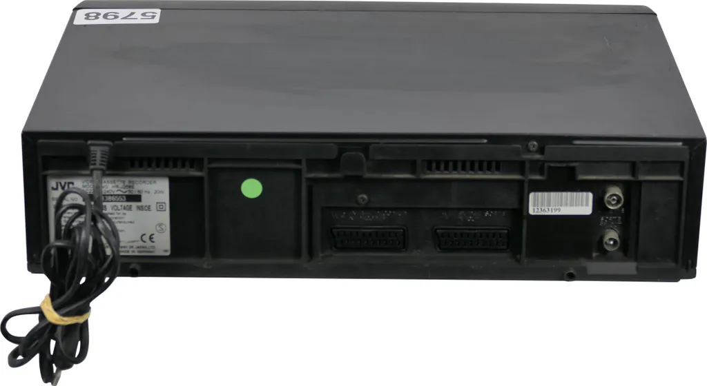 JVC HR-J258 Magnétoscope VHS avec Optimisation d'Image et Menu Simple