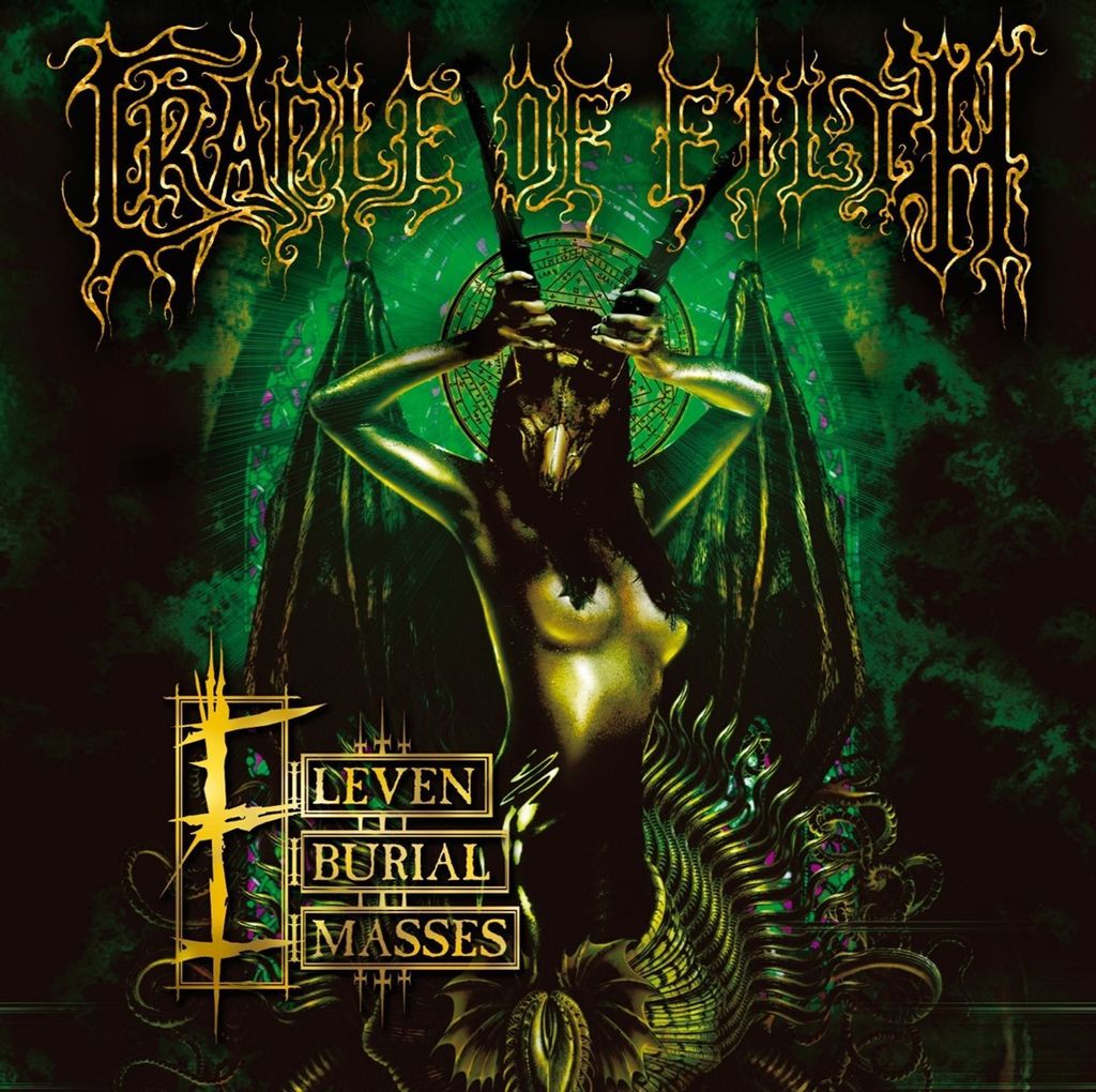 Cradle of Filth : Eleven Burial Masses CD Album (Jewel Case) (2018)