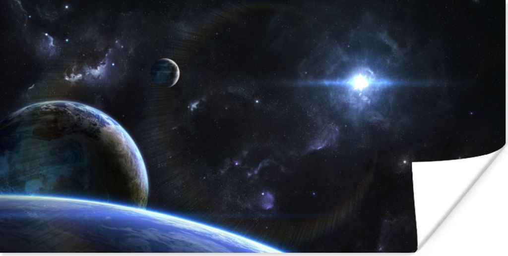MuchoWow Poster Sternplaneten 120x60 cm - Bild