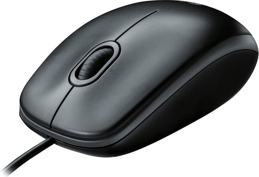 Logitech B100 Optische USB-Maus Schwarz 800 dp, USB, Produktbild 