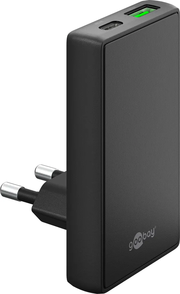 Chargeur Rapide Double USB GaN 45W Power Delivery pour Smartphone et PC
