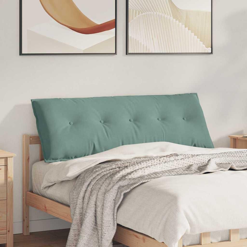 "Schlussverkauf" Rückenkissen/Stuhlkissen - Nur für Innenbereich - Meergrün 140x50 cm Cordstoff C8479