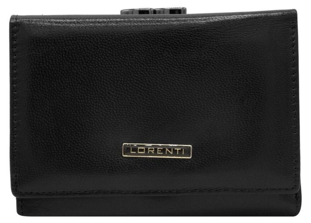 Lorenti | Portemonnaie aus Leder, für Damen, mit großem Auge, naturleder