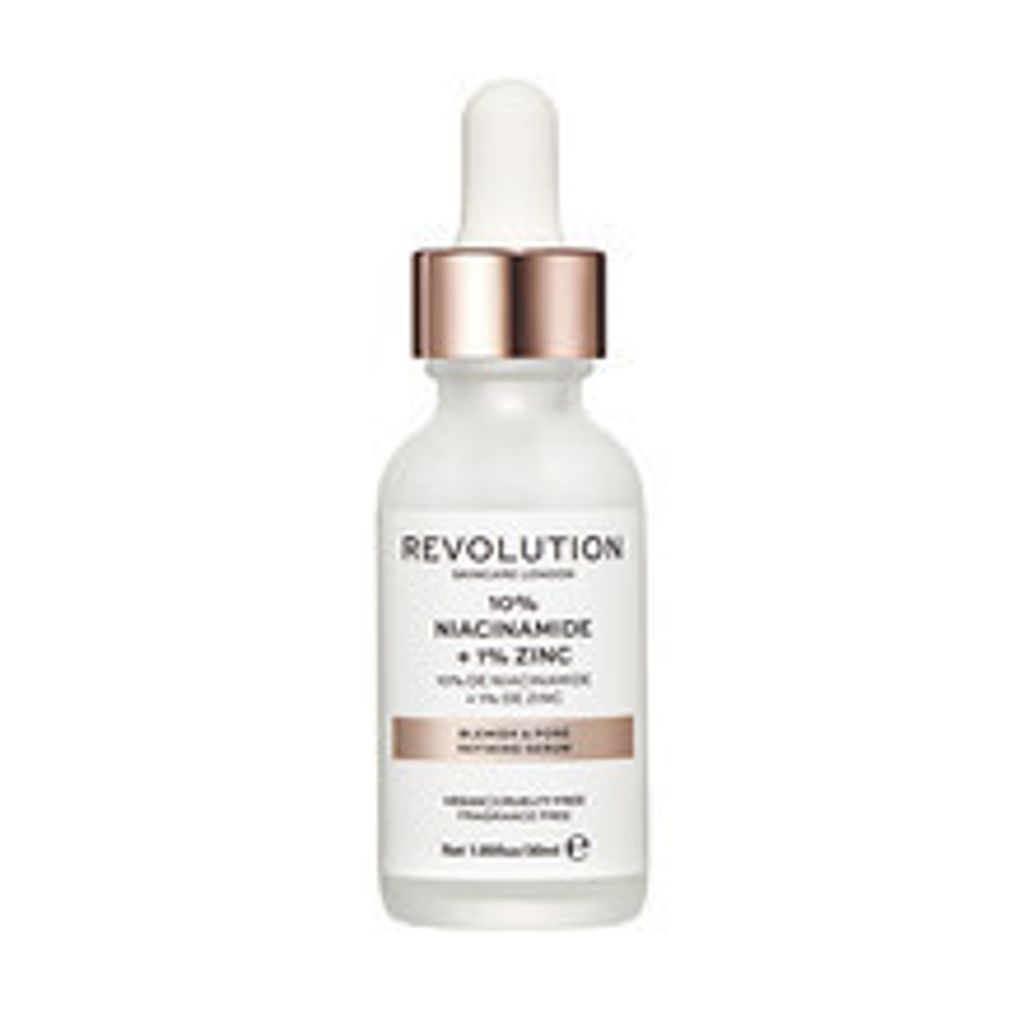 Revolution Skincare London Niacinamide and Zinc Serum for Blemishes and Pores 60ml