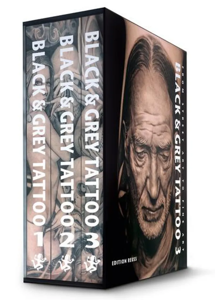 Livre d'Inspiration Tatouage Black & Grey 1-3 : Idées et Modèles Réalistes