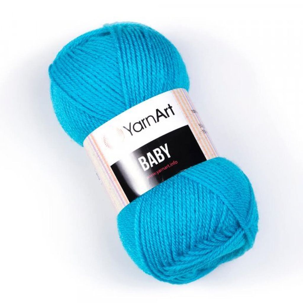 Yarn Art Baby 552 Turquoise Strickgarn Produktbild 