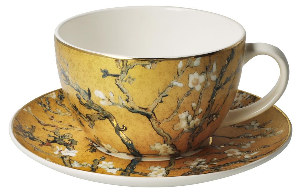 Goebel Van Gogh- Mandelbaum Tee-/ Cappuccinotasse