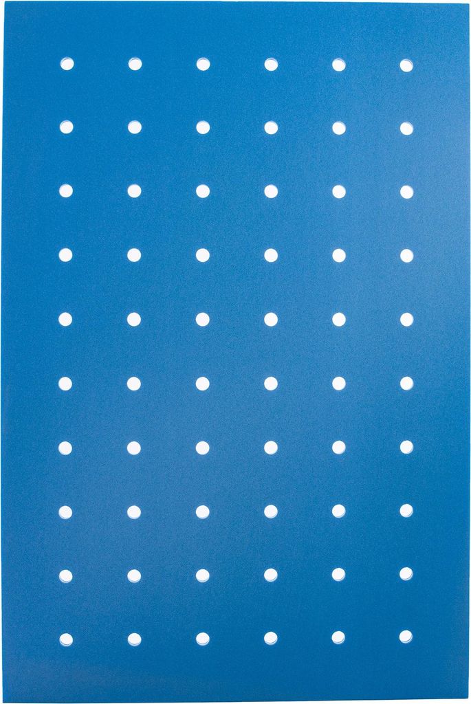 Schwimmende Matte mit Löchern blau
