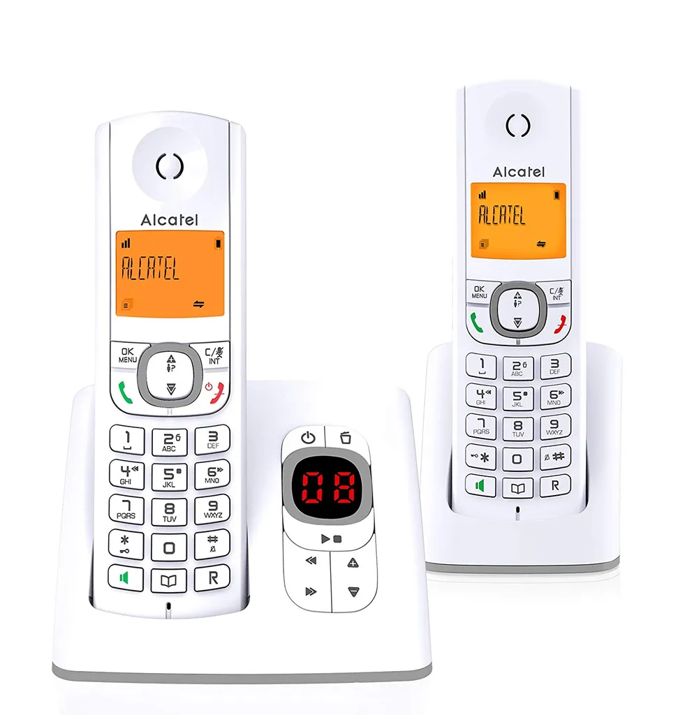Téléphone Maison Sans Fil Alcatel F530 Idéal pour Famille et Senior
