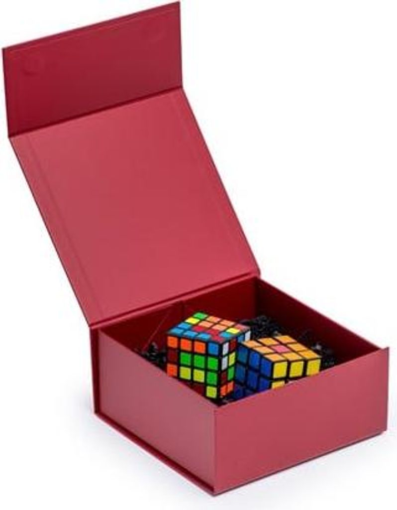 Magnetbox Bordeauxrot 200 x 200 x 90 mm Magnetbox Dekorativ