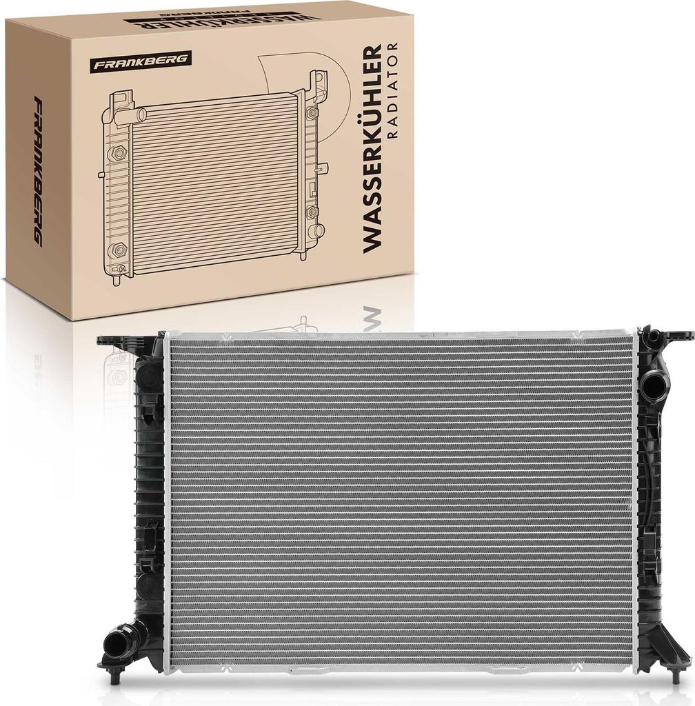 Frankberg 1x Kühler Wasserkühler Motorkühler für Audi A4 Avant 8K5 A5 8T3 8F7