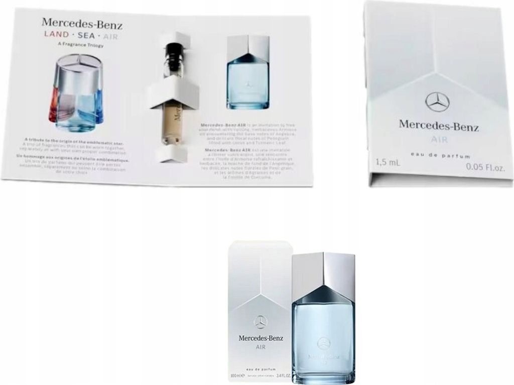 Mercedes-Benz Air eau de parfum per uomo 60 ml Immagine del prodotto 