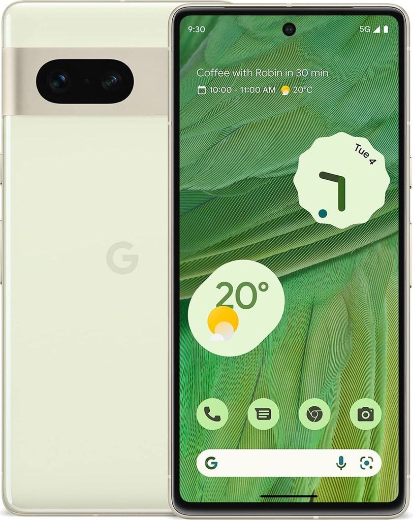 Google Pixel 7 128GB grün 128GB 5G + Wifi Smartphone Produktbild 