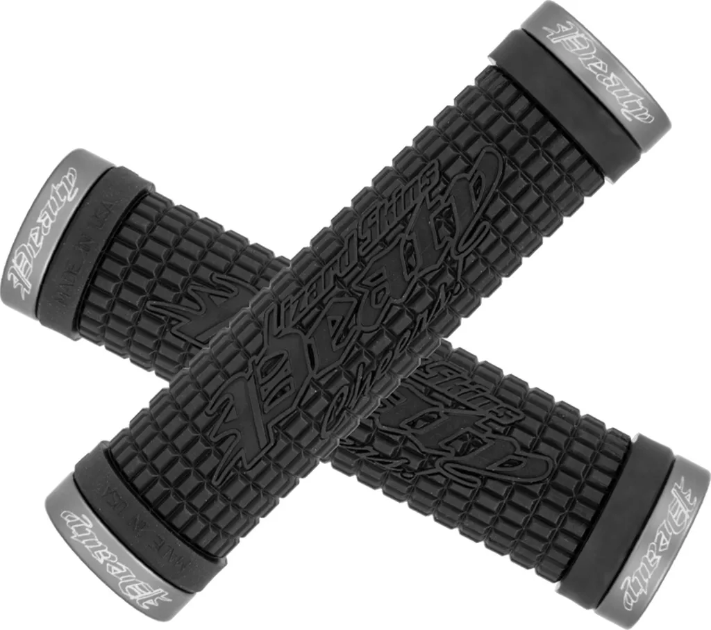 Poignées de Vélo Lizard Skins Peaty Cheers Lock-On pour Enduro Noir