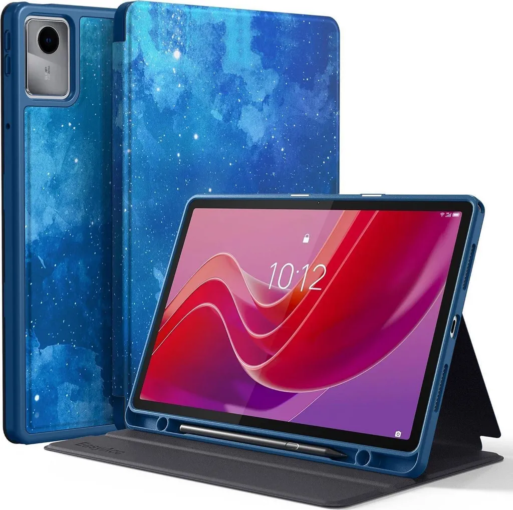 Custodia Blu per Lenovo Tab M11 2024 TB330 - Ideale per Studio e Famiglia