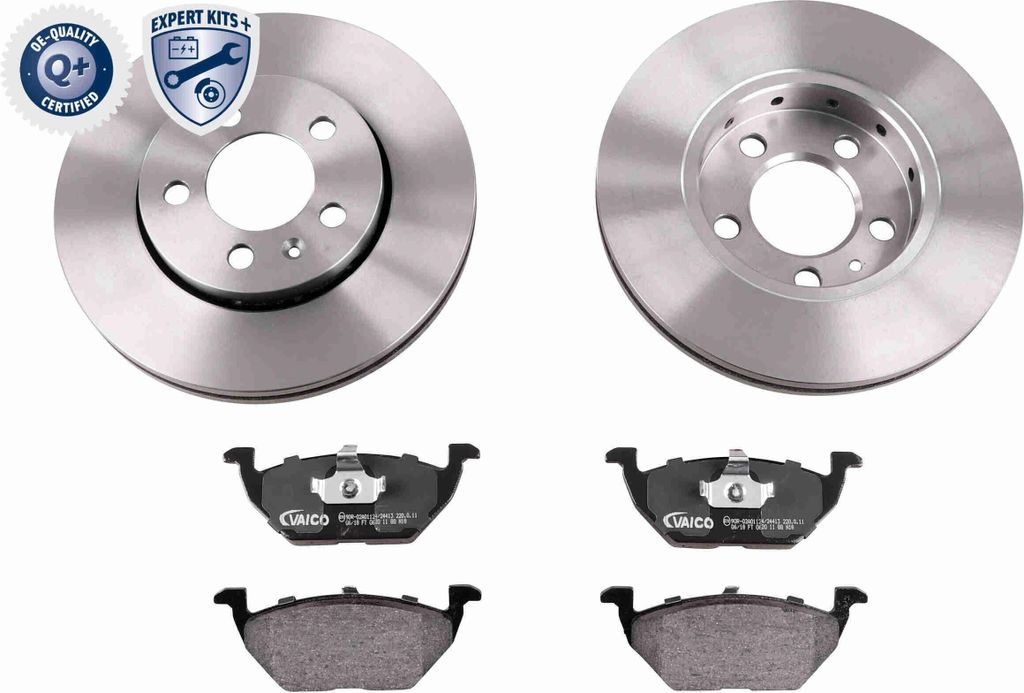 Bremsscheiben Beläge Vorne Satz Für Audi A1 Vw Polo Seat Ibiza Skoda Fabia Vaico