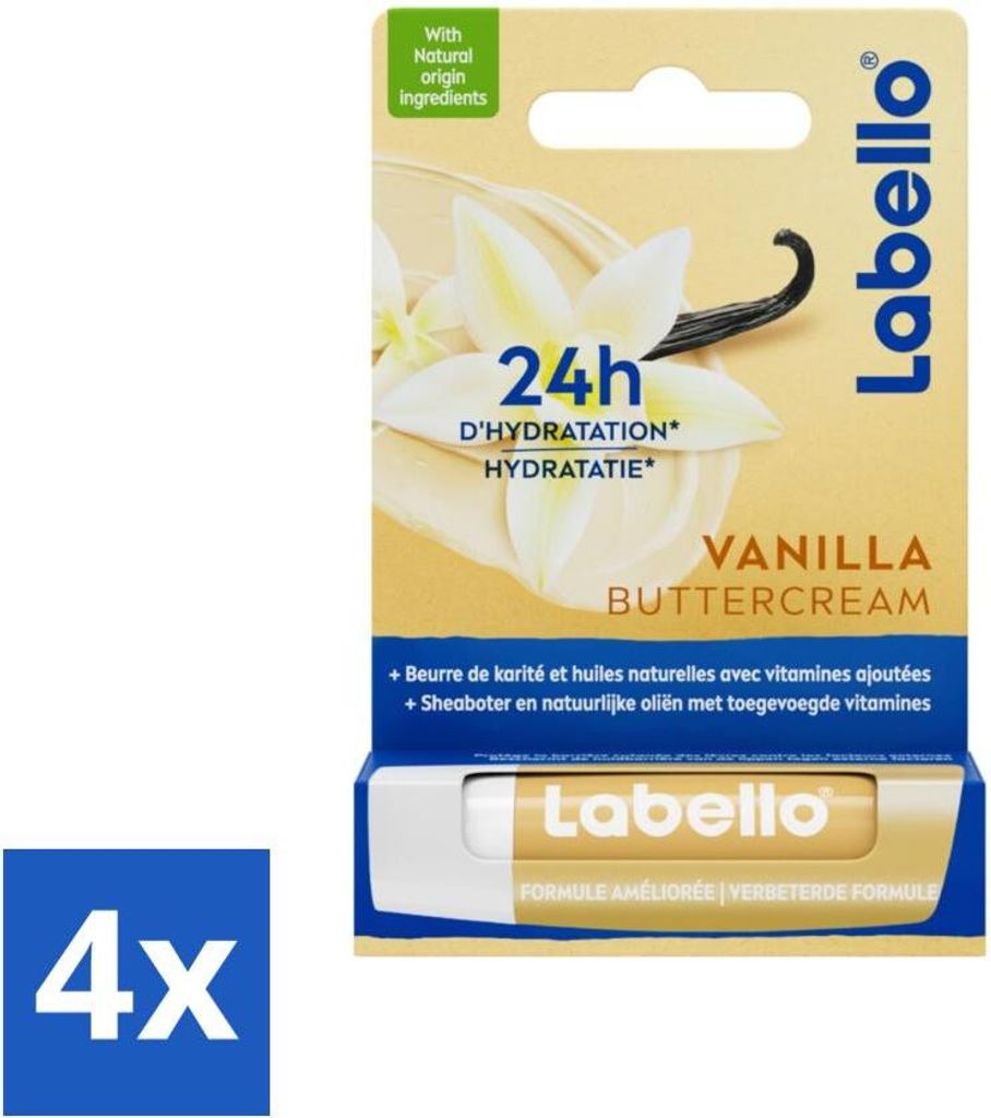Labello Lippenbalsam Vanille-Buttercreme 4,8 gr - Produktbild 