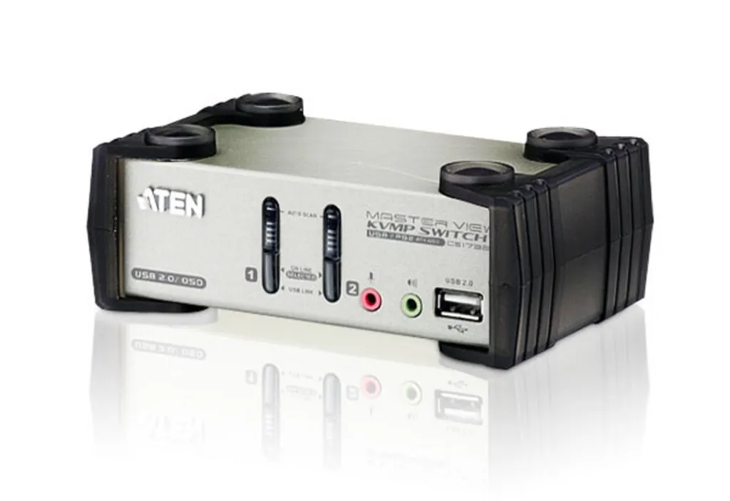 Partagez Écran et Clavier entre 2 PC avec le KVM ATEN CS1732B VGA USB