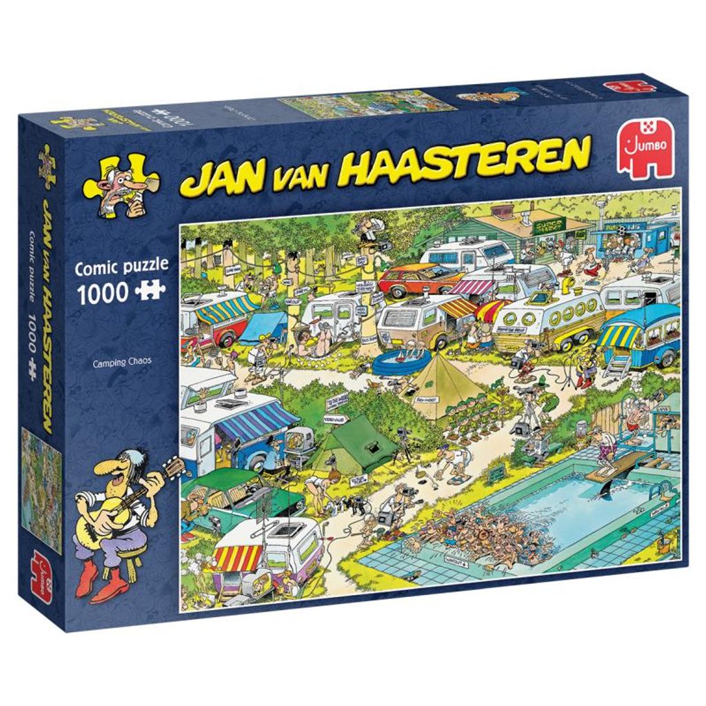 Jumbo 82034 - Jan van Haasteren Comic Puzzle - Chaotisches Produktbild 