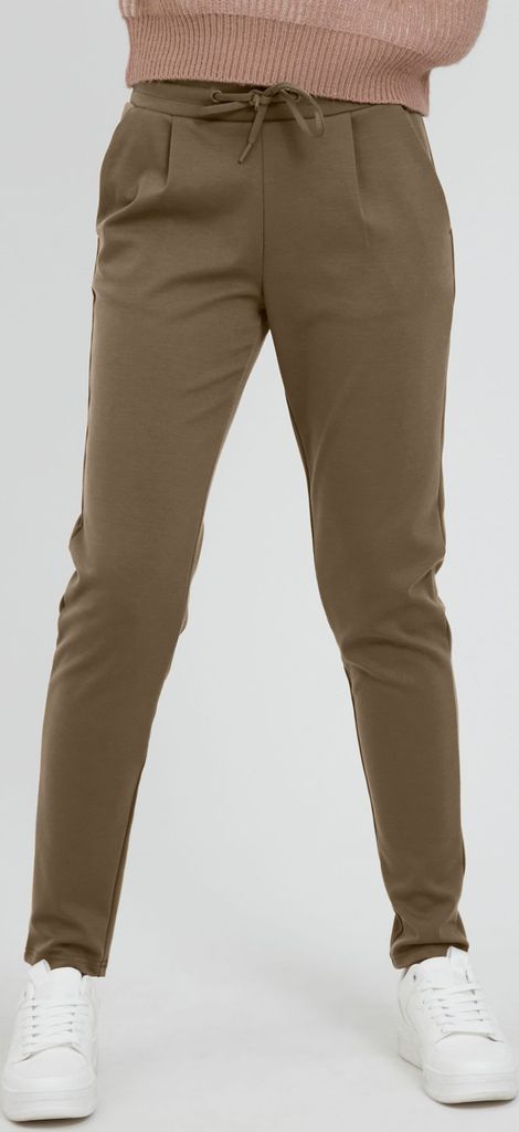 ICHI IHKATE PA2 Damen Sweathose Sweatpants Relaxhose mit Stretch Schmaler Schnitt mit Elastikbund